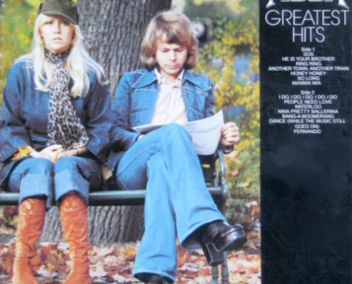 ABBA Greatest Hits Album Cover
